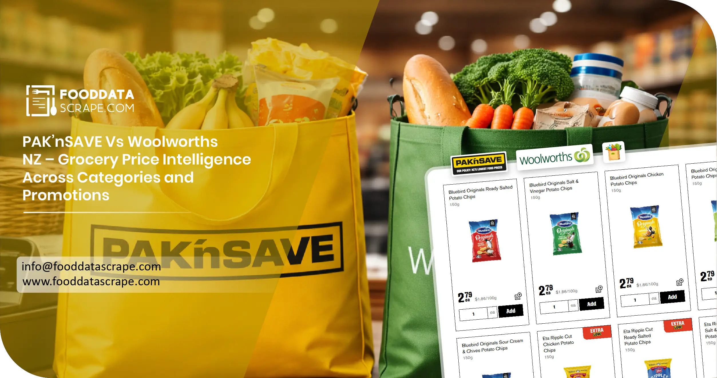 PAK’nSAVE Vs Woolworths NZ – Grocery Price Intelligence